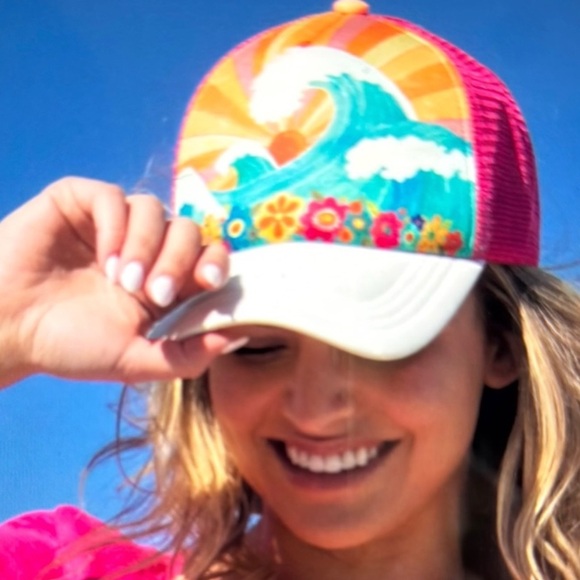 NATURAL LIFE Tropical Design Hat - Picture 2 of 6